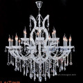 Zhongshan large rope glass candle chandelier hanging lighting 81115